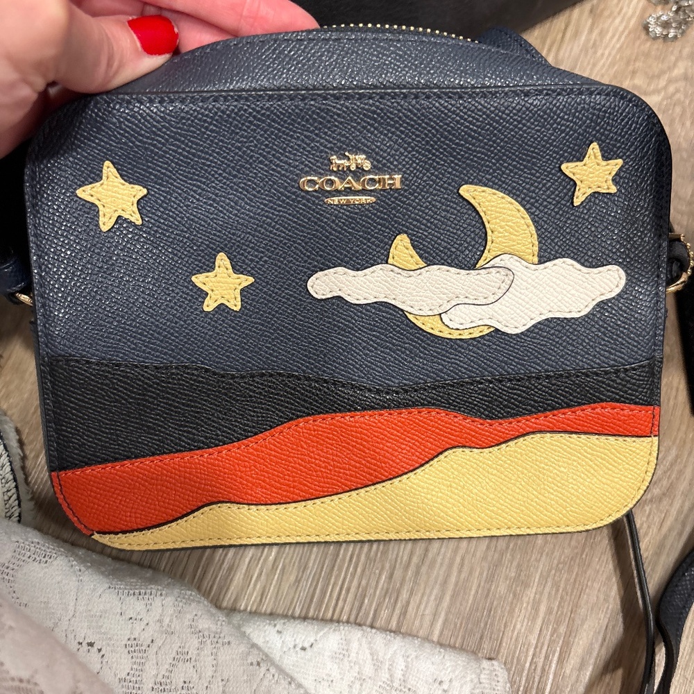 Coach Crossbody Moon and Stars